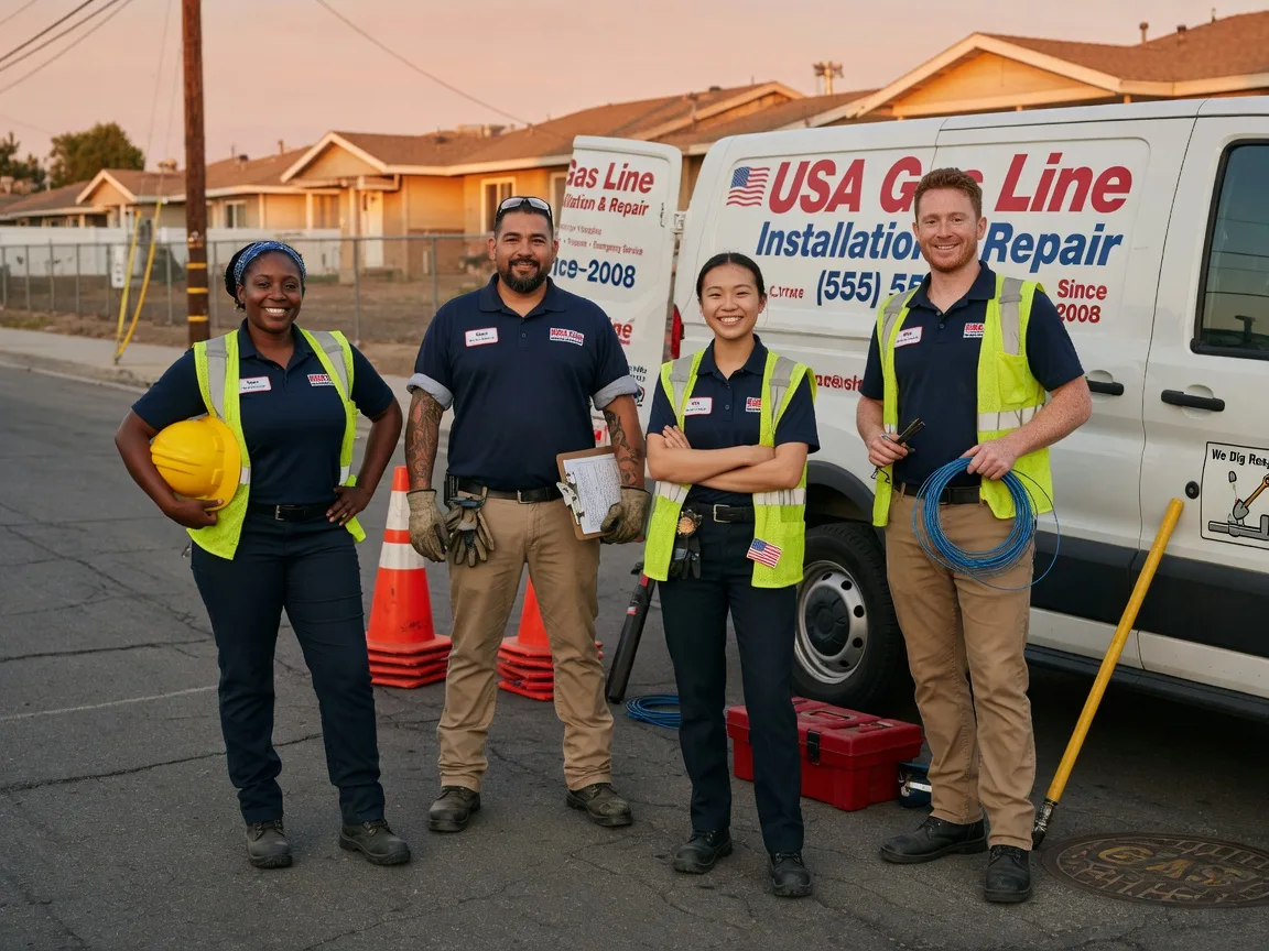 Gas Line Installation company in Coosada, AL